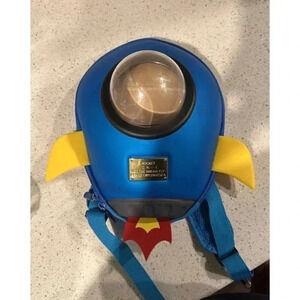 3d rocket‎ ship mini kids backpack BG
